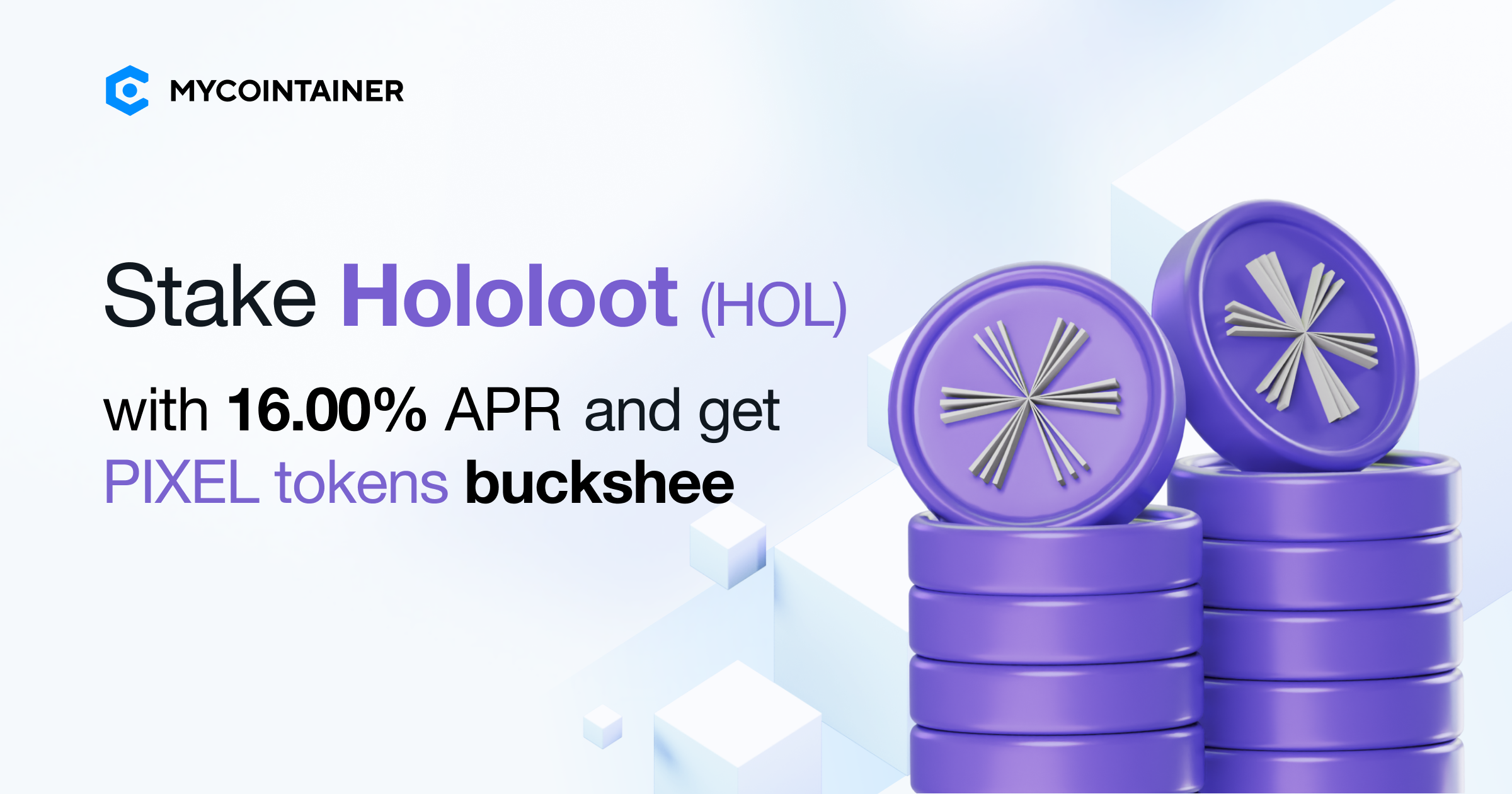 MyCointainer has Officially Integrated Hololoot Token
