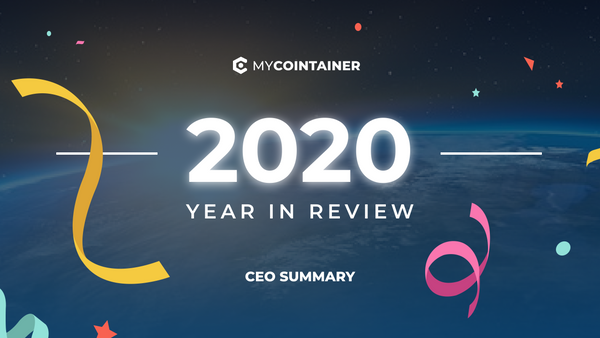 2020 MyCointainer - Yearly Update