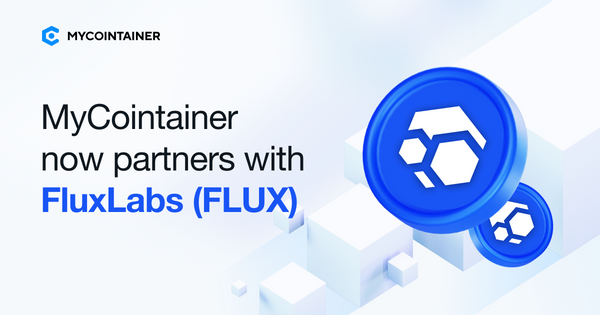 MyCointainer Forms an Alliance with Flux Ecosystem